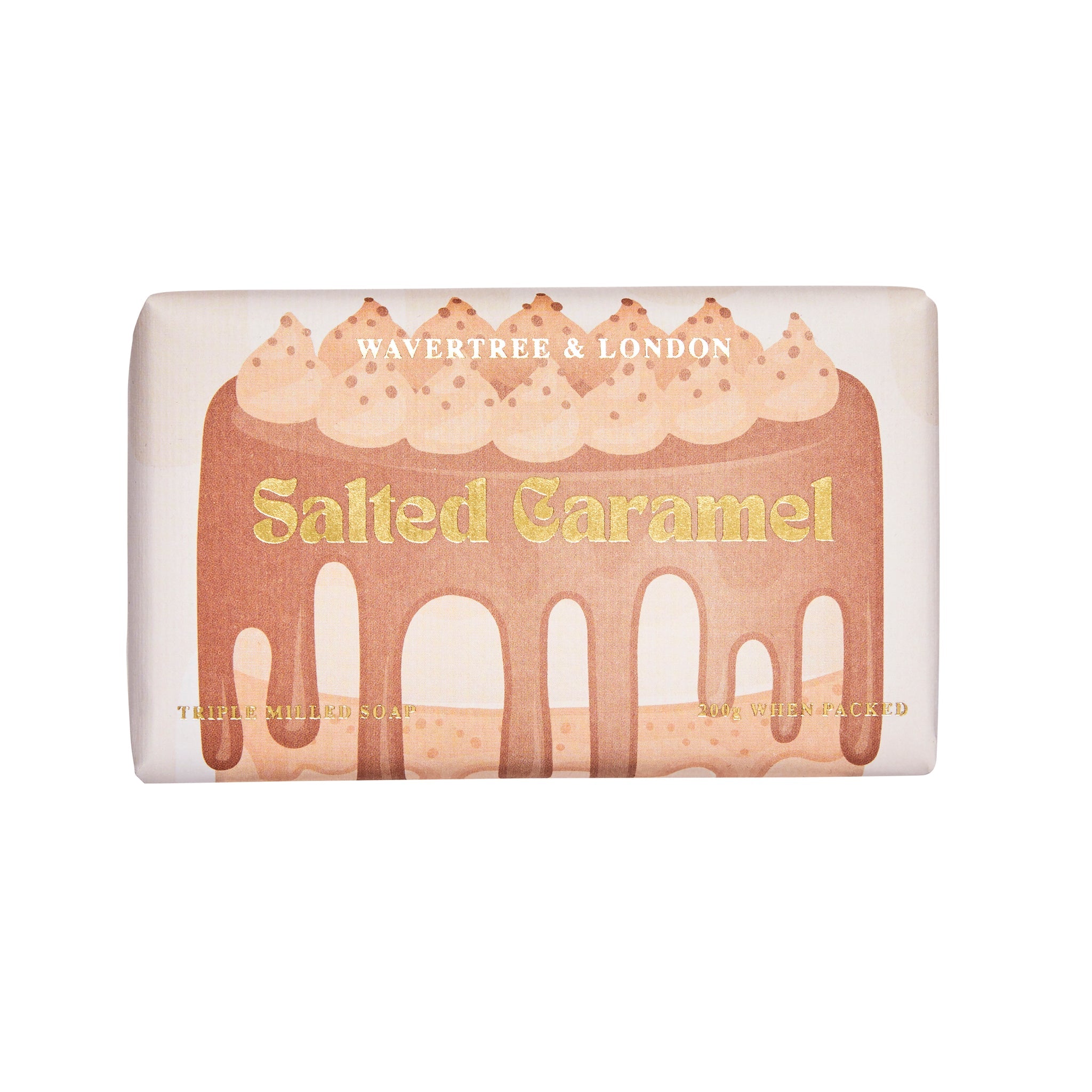 SALTED CARAMEL | Triple Milled Soap 200g