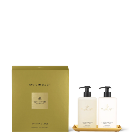 KYOTO IN BLOOM | 450ml Hand Care Duo with Bespoke Tray