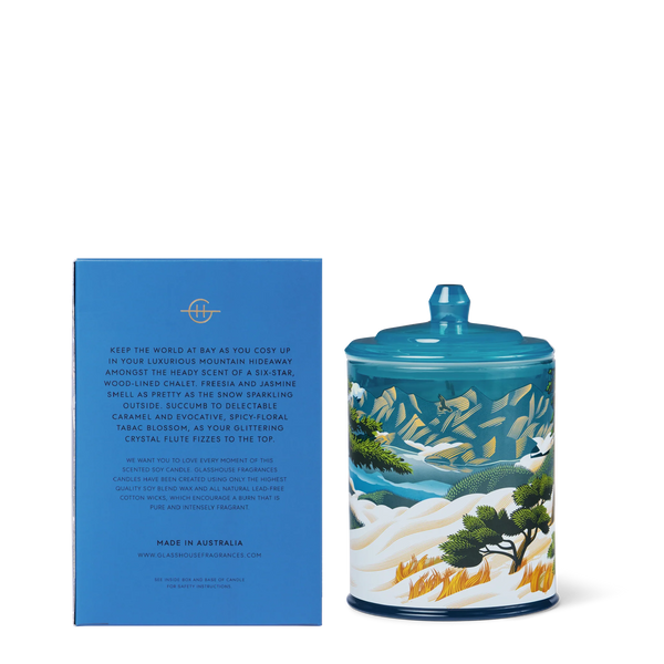 CHALET CHIC | Amberwood & Oud | 380g Soy Candle