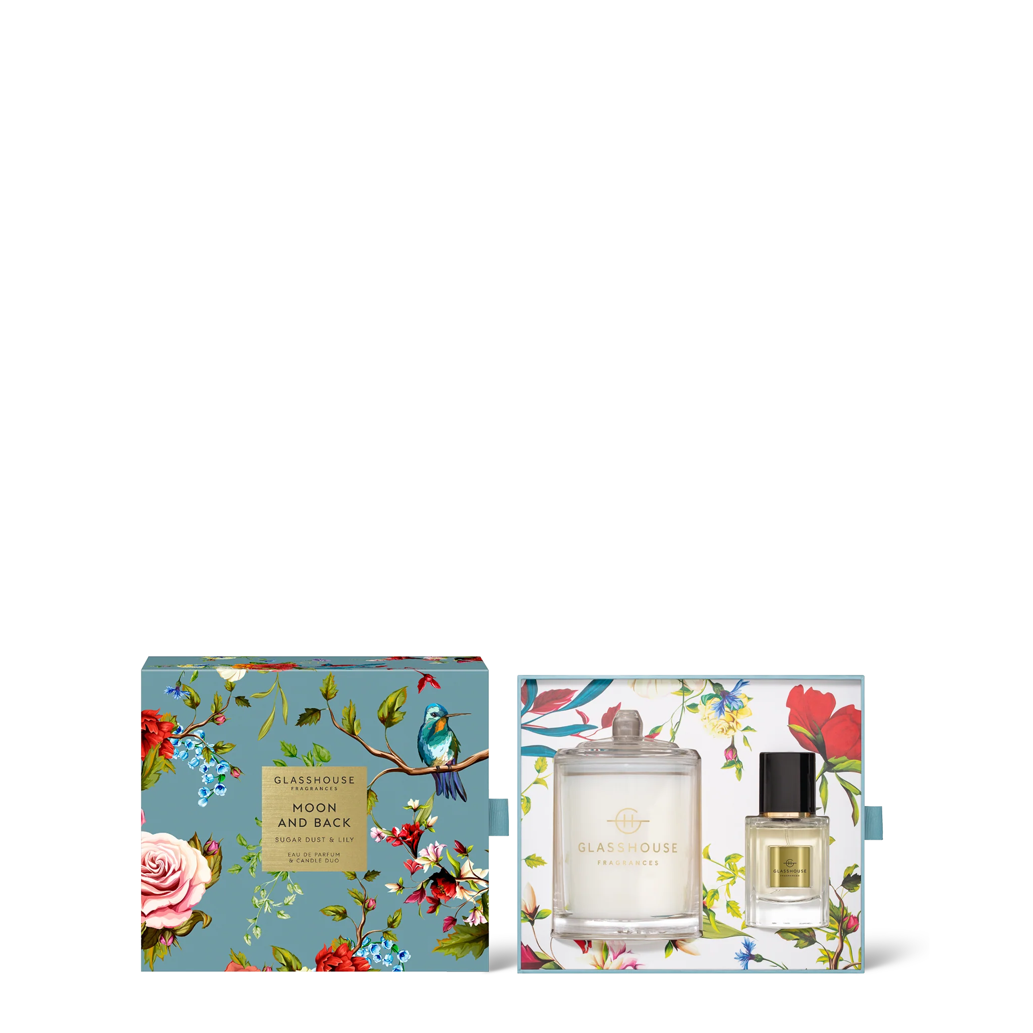 MOON AND BACK FRAGRANCE DUO | Sugar Dust & Lily | Gift set