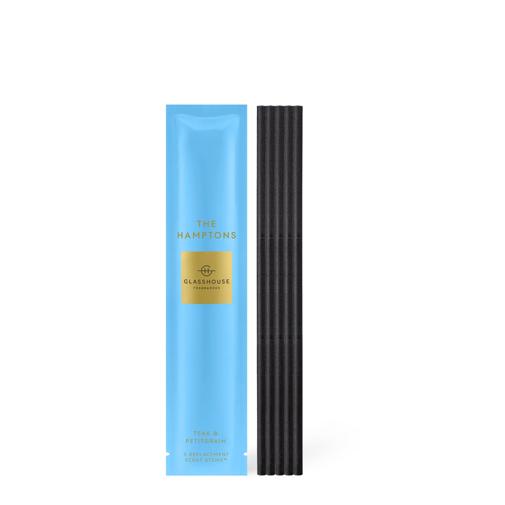 THE HAMPTONS | Teak & Petitgrain | Replacement Scent Stems