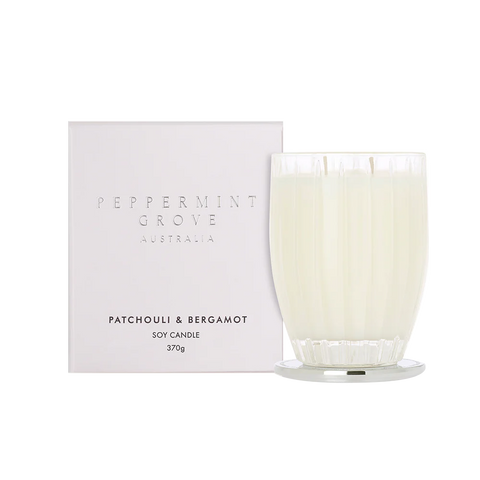 PATCHOULI & BERGAMOT | 370g Soy Candle