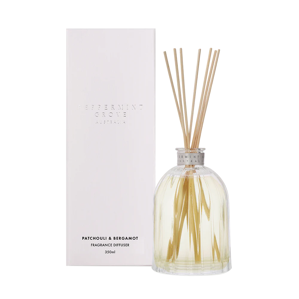 PATCHOULI & BERGAMOT | 350ml Fragrance Diffuser