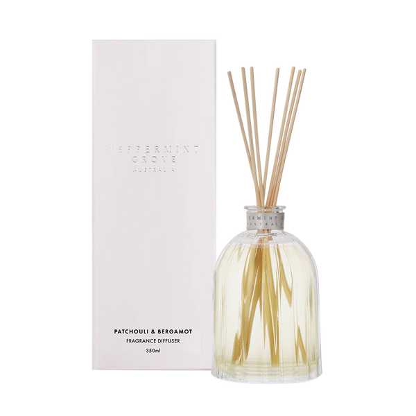 PATCHOULI & BERGAMOT | 350ml Fragrance Diffuser