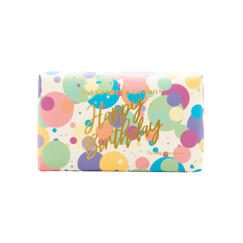 HAPPY BIRTHDAY CONFETTI | Triple Milled Soap 200g