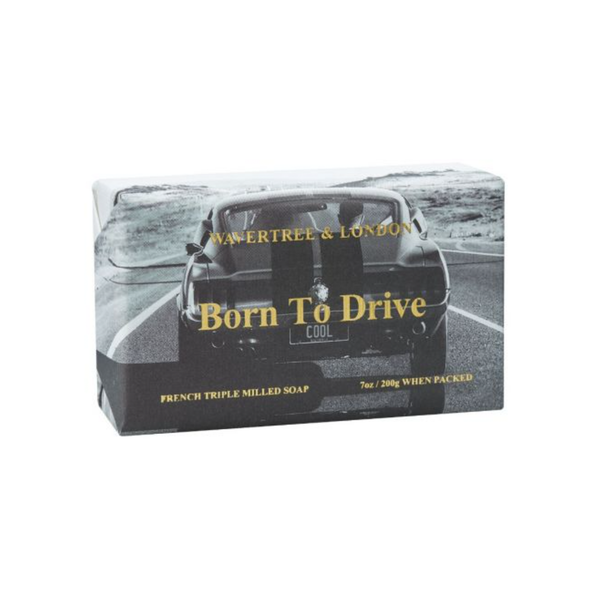 BORN TO DRIVE | Bergamot & Fig | Triple Milled Soap 200g