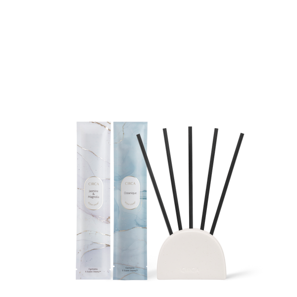 JASMINE & MAGNOLIA and OCEANIQUE | Liquidless Diffuser Set