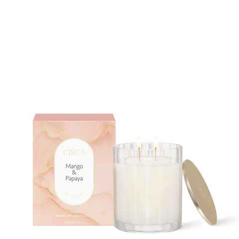 MANGO & PAPAYA | 350g Soy Candle