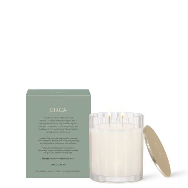 PEAR & LIME | 350g Soy Candle