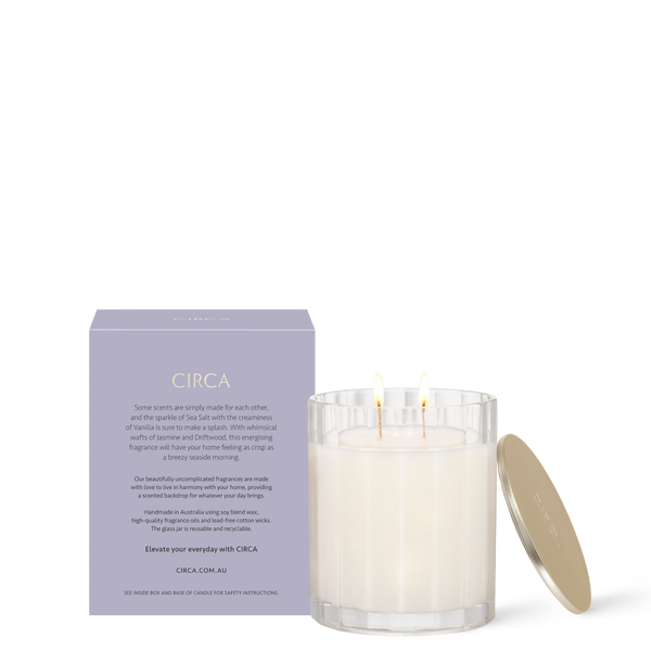 SEA SALT AND VANILLA | Soy Candle 350g