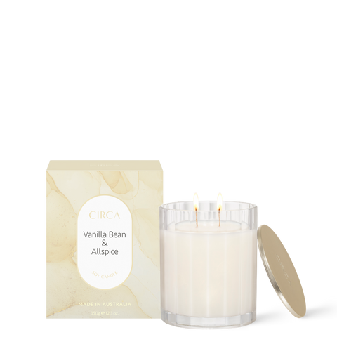 VANILLA BEAN & ALLSPICE | 350g Soy Candle