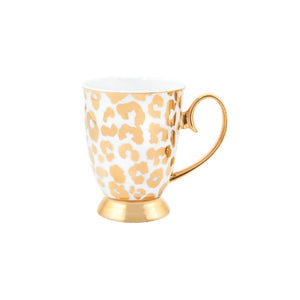 Mug LOUISE LEOPARD Gold