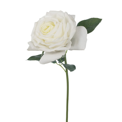 Rose Bella Cream White 37cm