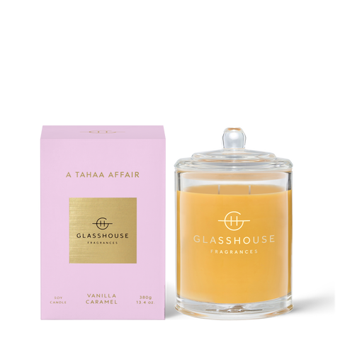 A TAHAA AFFAIR | Vanilla Caramel | 380g Soy Candle