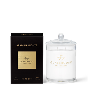 ARABIAN NIGHTS | White Oud | 380g Soy Candle
