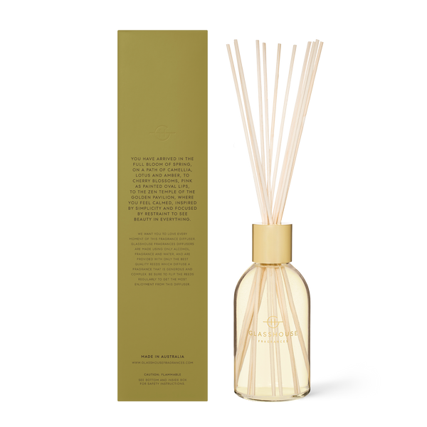 KYOTO IN BLOOM | Camelia & Lotus | 250ml Fragrance Diffuser