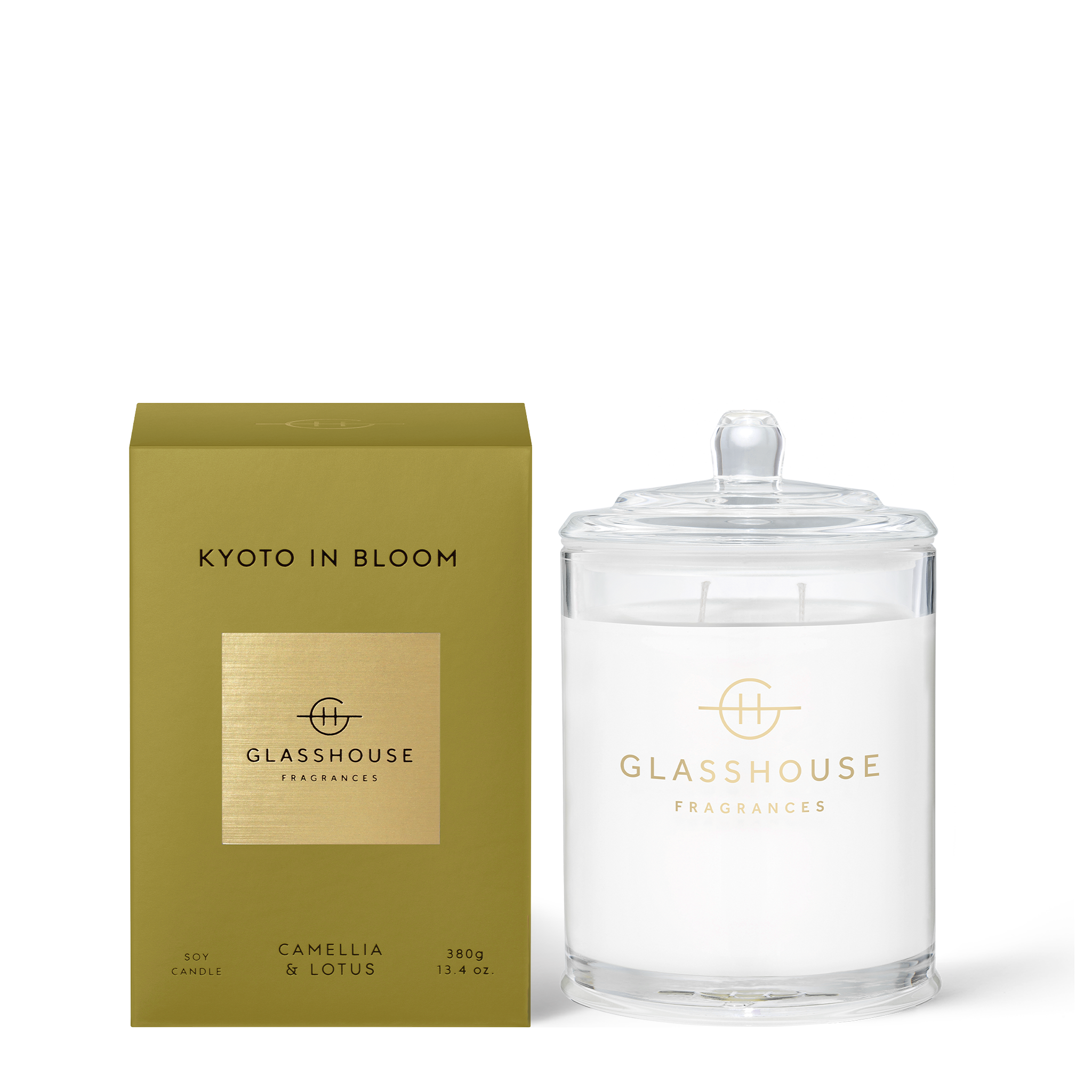 KYOTO IN BLOOM | Camelia & Lotus | 380g Soy Candle