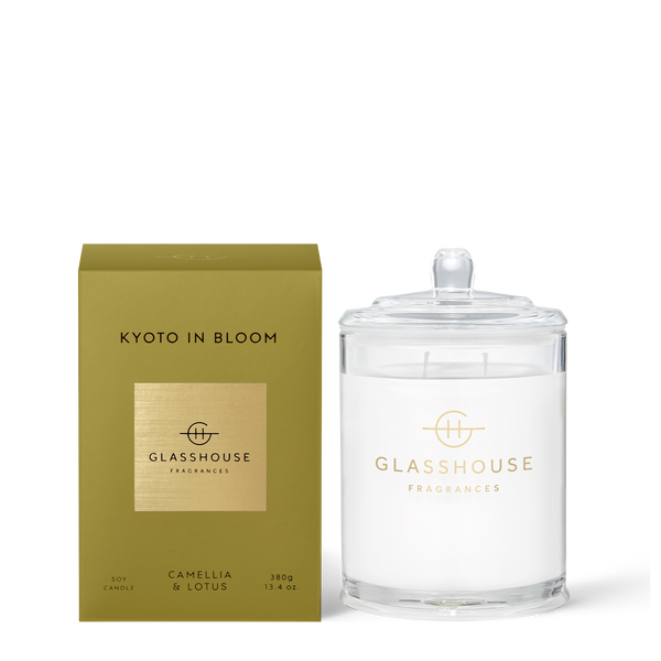 KYOTO IN BLOOM | Camelia & Lotus | 380g Soy Candle