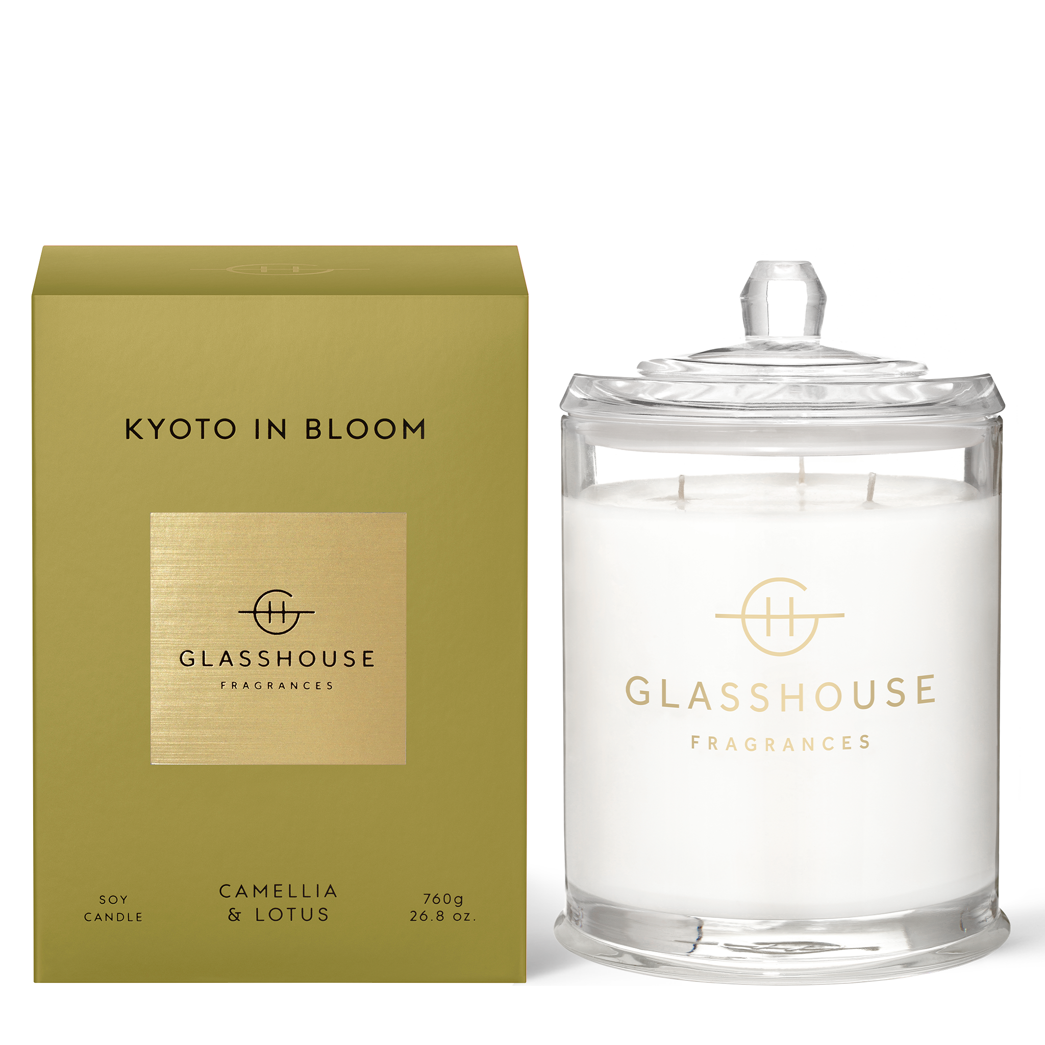 KYOTO IN BLOOM | Camelia & Lotus | 760g Soy Candle