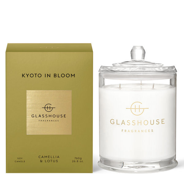 KYOTO IN BLOOM | Camelia & Lotus | 760g Soy Candle