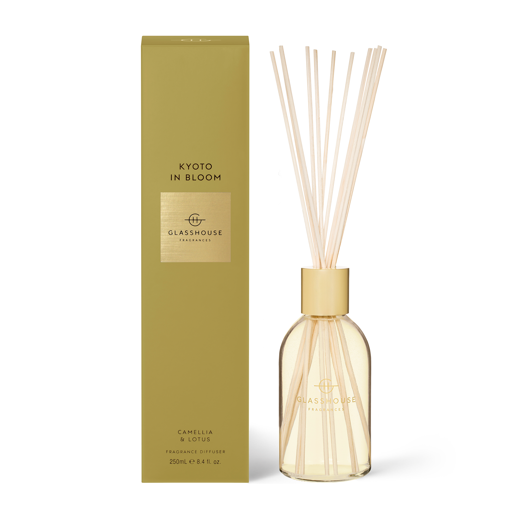 KYOTO IN BLOOM | Camelia & Lotus | 250ml Fragrance Diffuser