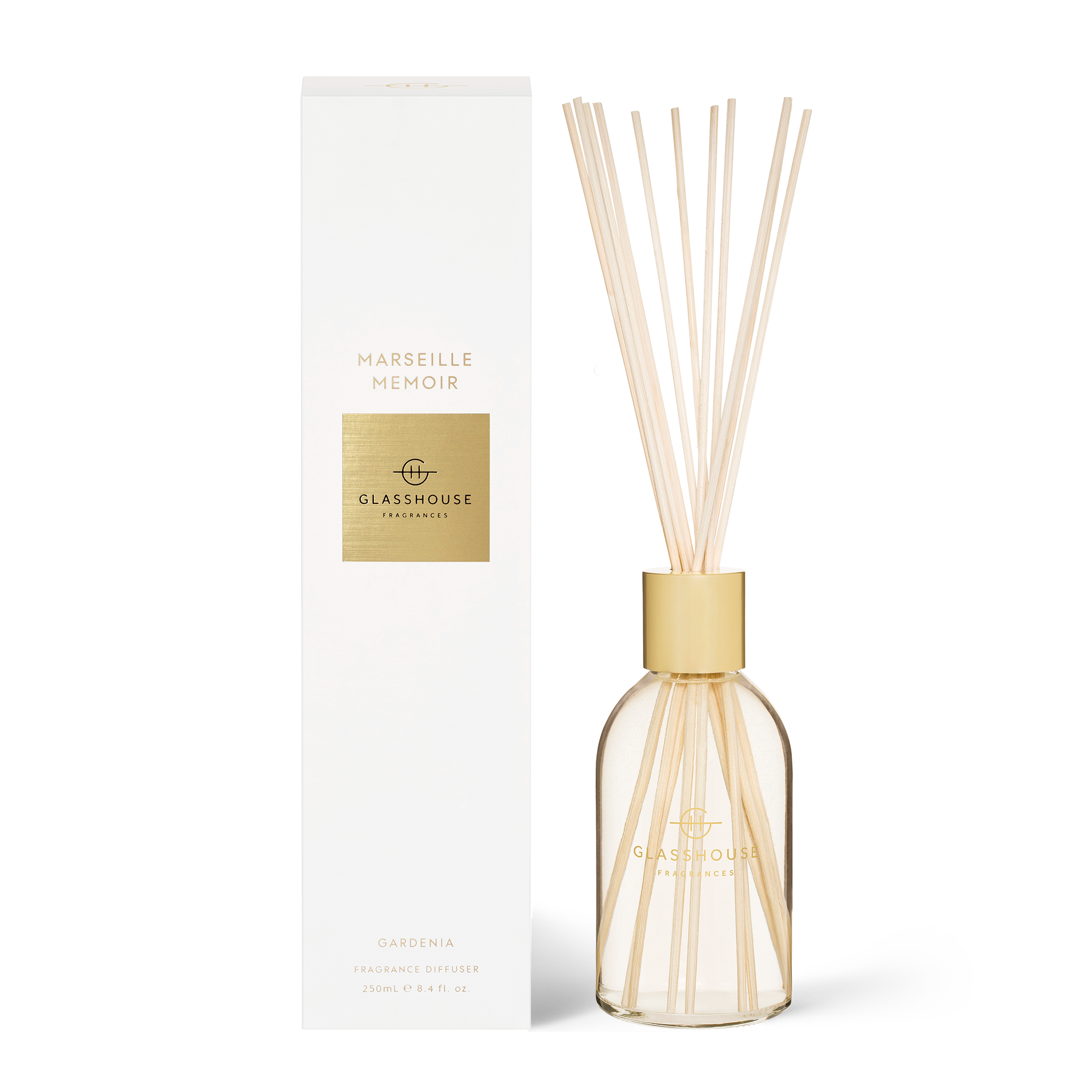 MARSEILLE MEMOIR | Gardenia | 250ml Fragrance Diffuser