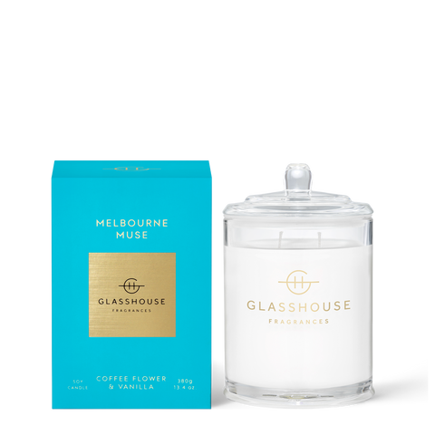 MELBOURNE MUSE | Coffee Flower & Vanilla | 380g Soy Candle