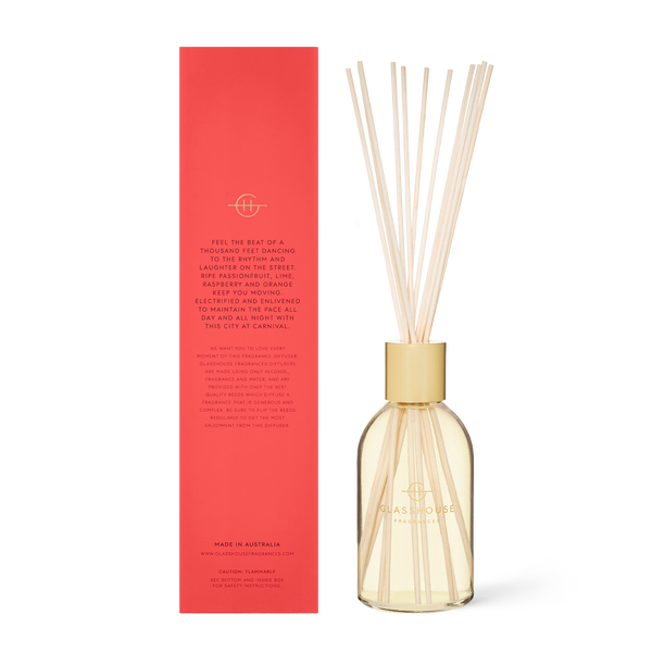 ONE NIGHT IN RIO | Passionfruit & Lime | 250ml Fragrance Diffuser