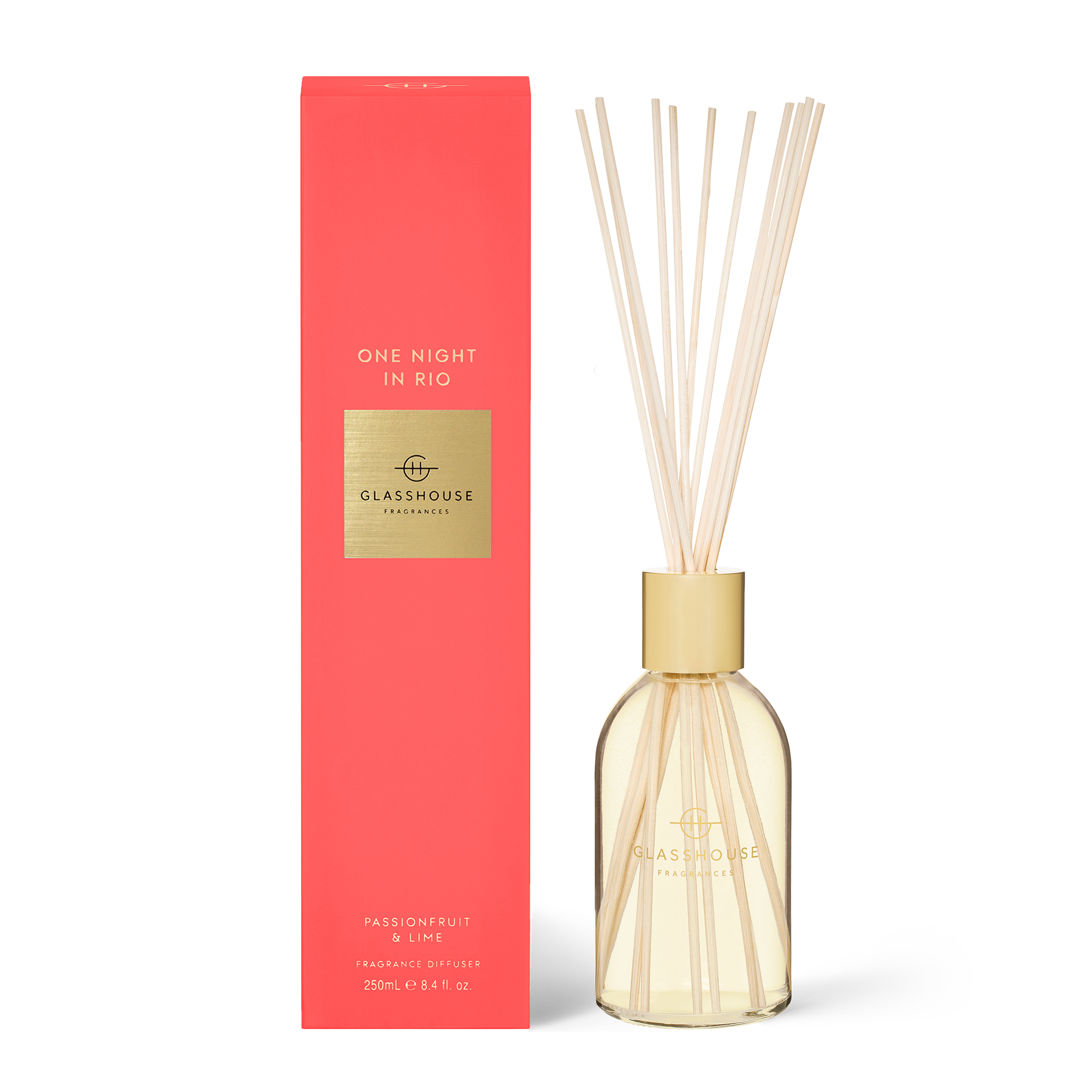 ONE NIGHT IN RIO | Passionfruit & Lime | 250ml Fragrance Diffuser