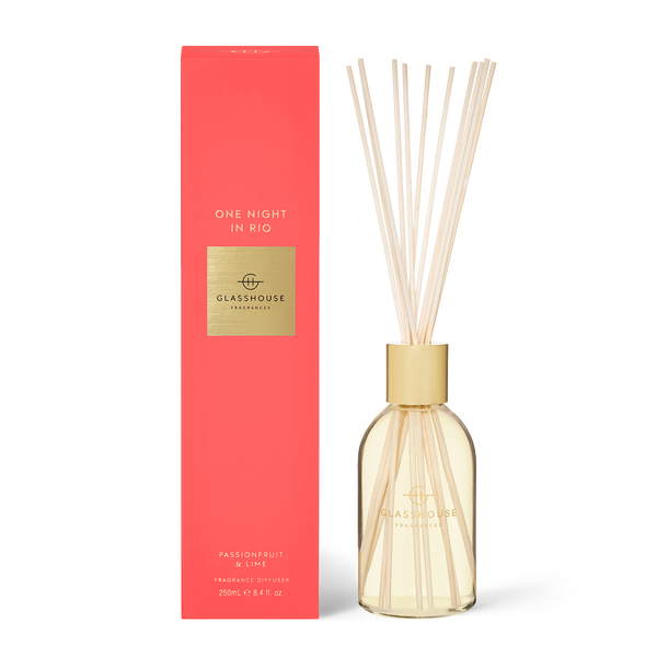 ONE NIGHT IN RIO | Passionfruit & Lime | 250ml Fragrance Diffuser