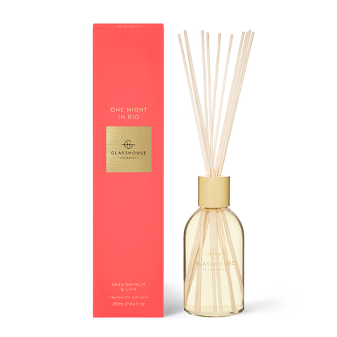 ONE NIGHT IN RIO | Passionfruit & Lime | 250ml Fragrance Diffuser