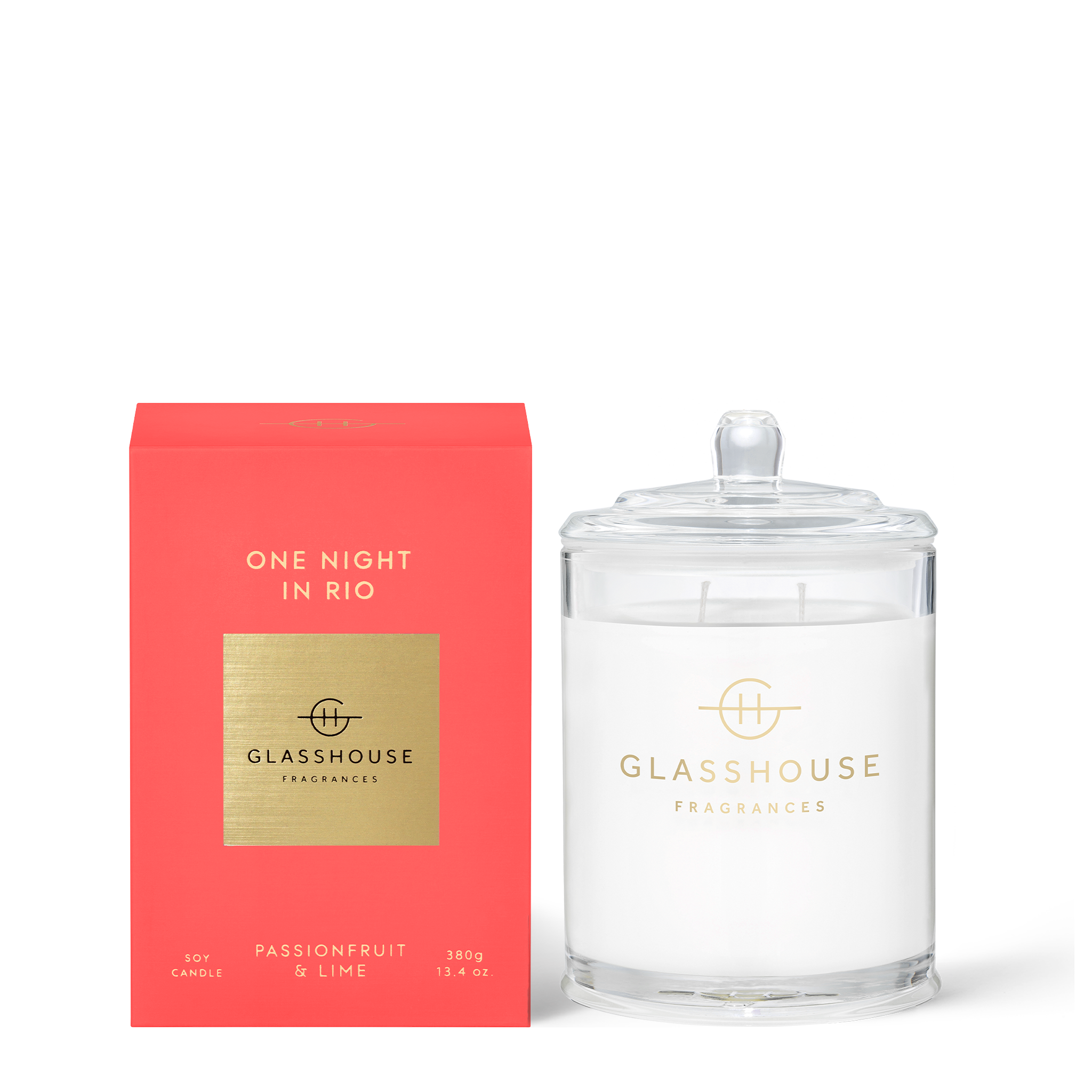 ONE NIGHT IN RIO | Passionfruit & Lime | 380g Soy Candle