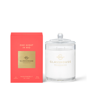 ONE NIGHT IN RIO | Passionfruit & Lime | 380g Soy Candle