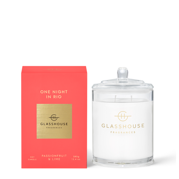 ONE NIGHT IN RIO | Passionfruit & Lime | 380g Soy Candle