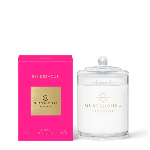 RENDEZVOUS | Amber & Orchid | 380g Soy Candle