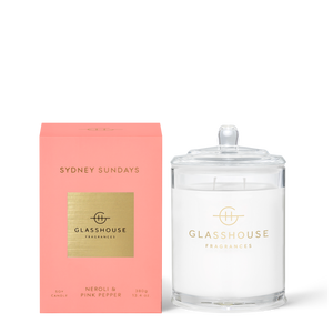 SYDNEY SUNDAYS | Neroli & Pink Pepper | 380g Soy Candle