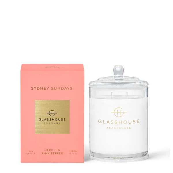 SYDNEY SUNDAYS | Neroli & Pink Pepper | 380g Soy Candle