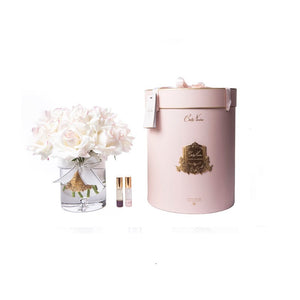 Luxury Grand Bouquet Gold Badge - Pink Box Pink Plush