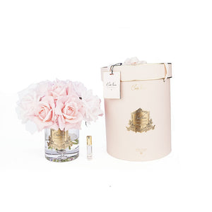 Luxury Grand Bouquet Gold Badge - Pink Box Mixed Pinks