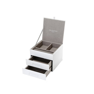 GABRIELLA | White Small Jewellery Box