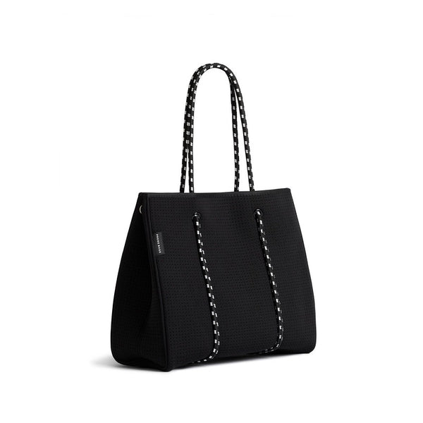 Neoprene Tote Bag | The Brighton Bag (Black)