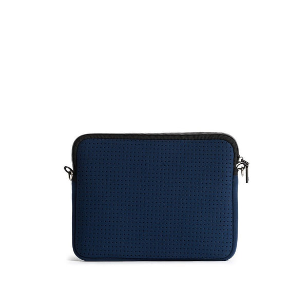 Neoprene Crossbody Bag | The Pixie Bag (Navy Blue)