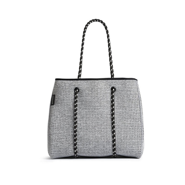 Neoprene Tote Bag | The Portsea Bag (Light Grey Marle)