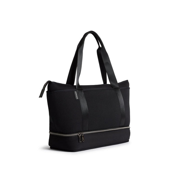 Neoprene Tote / Baby / Travel Bag | The Sunday Bag (Black)