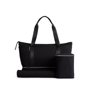 Neoprene Tote / Baby / Travel Bag | The Sunday Bag (Black)