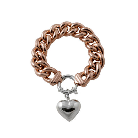 Mama Bracelet With Puffy Heart