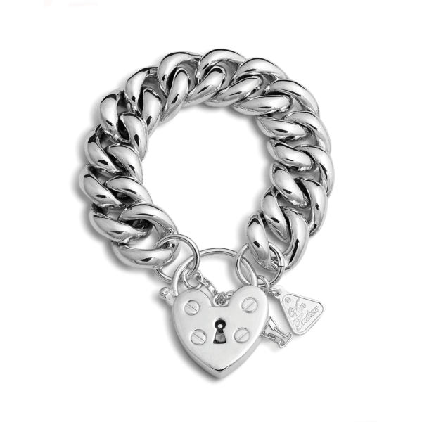 Big Mama Heart Padlock Bracelet